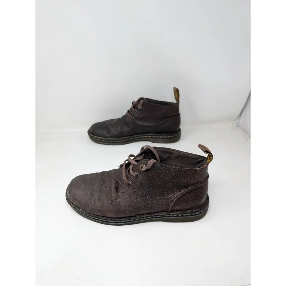 Dr Martens Sussex Brown Leather Chukka Boots Men's Size 10